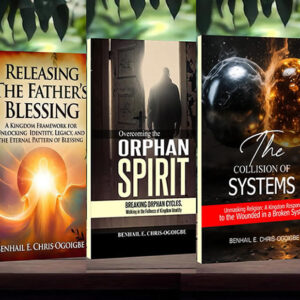 3 books – Releasing the Father’s Blessing, The Collision of Systems and Overcoming the Orphan Spirit