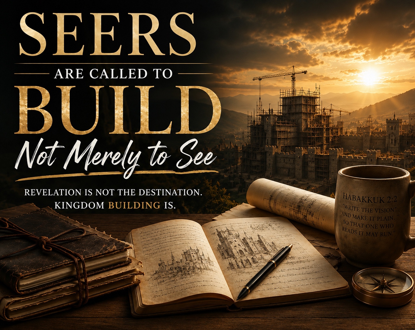 Seers Are Called To Build, Not Merely To See